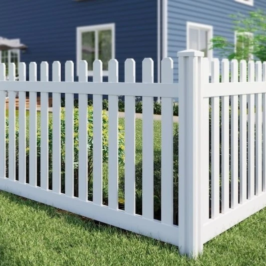 Vinyl High Picket Pool Fence factory